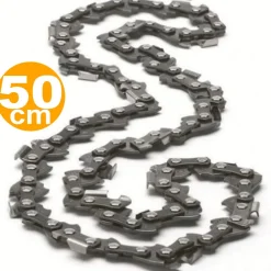 CATENA RICAMBIO PER BARRA LAMA 50CM 76 MAGLIE A PUNTA ACCESSORI X MOTOSEGA 50CC