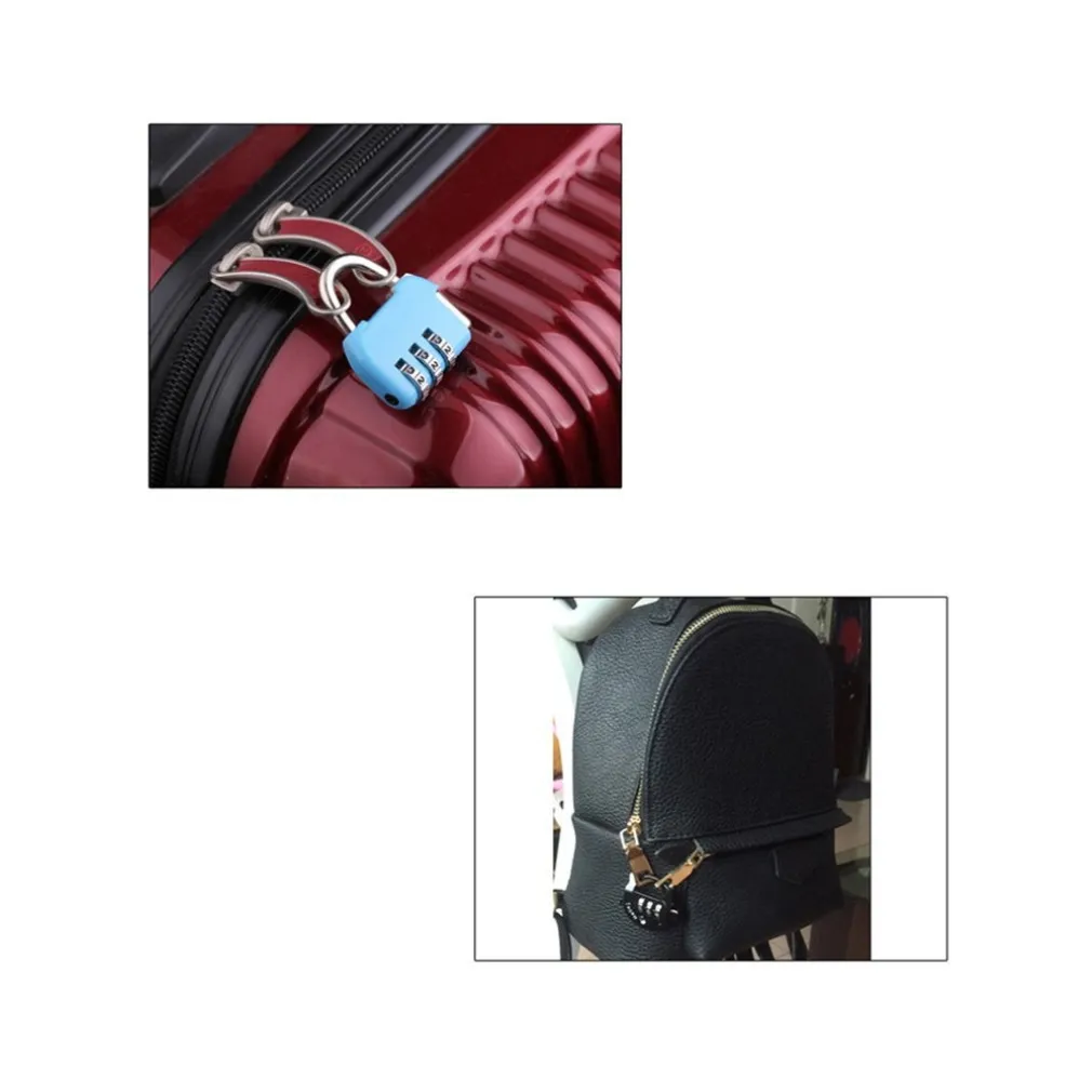 CATENACCIO LUCCHETTO A COMBINAZIONE PER ARMADIETTO SPOGLIATOIO 3 CIFRE 35mm