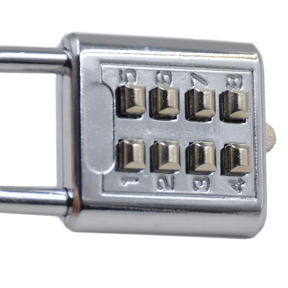 CATENACCIO LUCCHETTO A COMBINAZIONE PER ARMADIETTO SPOGLIATOIO 8 Cifre 35mm