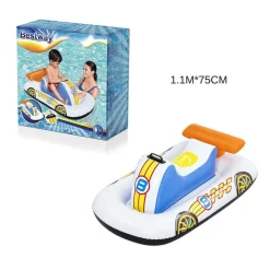 CAVALCABILE AUTO SPORTIVA 110X75CM GALLEGGIANTE PISCINA SPIAGGIA GONFIABILE 41480