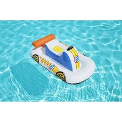 CAVALCABILE AUTO SPORTIVA 110X75CM GALLEGGIANTE PISCINA SPIAGGIA GONFIABILE 41480