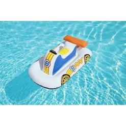 CAVALCABILE AUTO SPORTIVA 110X75CM GALLEGGIANTE PISCINA SPIAGGIA GONFIABILE 41480