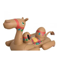 CAVALCABILE CAMMELLO GONFIABILE 221 X 132 CM CON MANIGLIE PER MARE PISCINA 41125