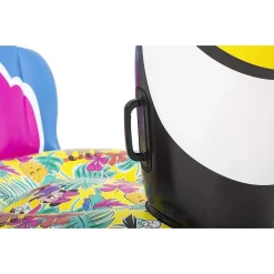 CAVALCABILE GONFIABILE A FORMA DI TUCANO MINNIE 207 X 150 CM CON MANIGLIE 91082