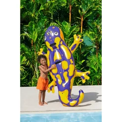 CAVALCABILE GONFIABILE FORMA SALAMANDRA GALLEGGIANTE 191 X 119 CM CON MANIGLIE 41502