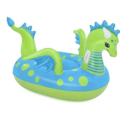 CAVALCABILE GONFIABILE FORMA DRAGO FANTASY DRAGON 134X142 CM CON MANIGLIE 41476