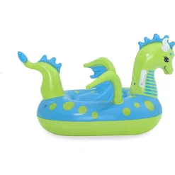 CAVALCABILE GONFIABILE FORMA DRAGO FANTASY DRAGON 134X142 CM CON MANIGLIE 41476