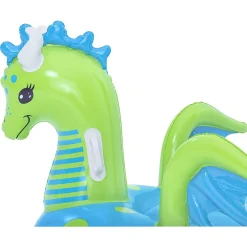 CAVALCABILE GONFIABILE FORMA DRAGO FANTASY DRAGON 134X142 CM CON MANIGLIE 41476