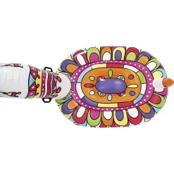 CAVALCABILE POP ART BARCELLONA LAMA 193X151CM GONFIABILE MANIGLIE PISCINA 41136