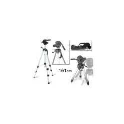 CAVALETTO TREPPIEDE 161 CM PER MACCHINA FOTOGRAFICA DIGITALE VIDEOCAMERA