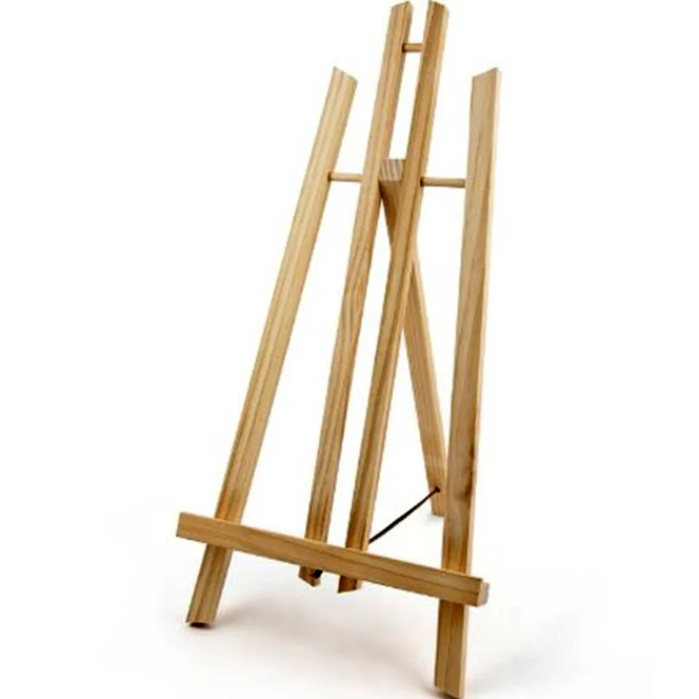CAVALLETTO ARTISTICO SUPPORTO PER PITTURA TELA PIEGHEVOLE LEGNO 70 CM DISEGNO