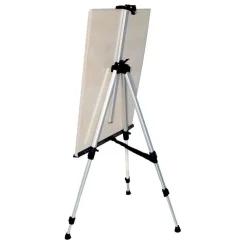 CAVALLETTO ARTISTICO SUPPORTO PER TELA PIEGHEVOLE IN ALLUMINIO 160CM DISEGNO
