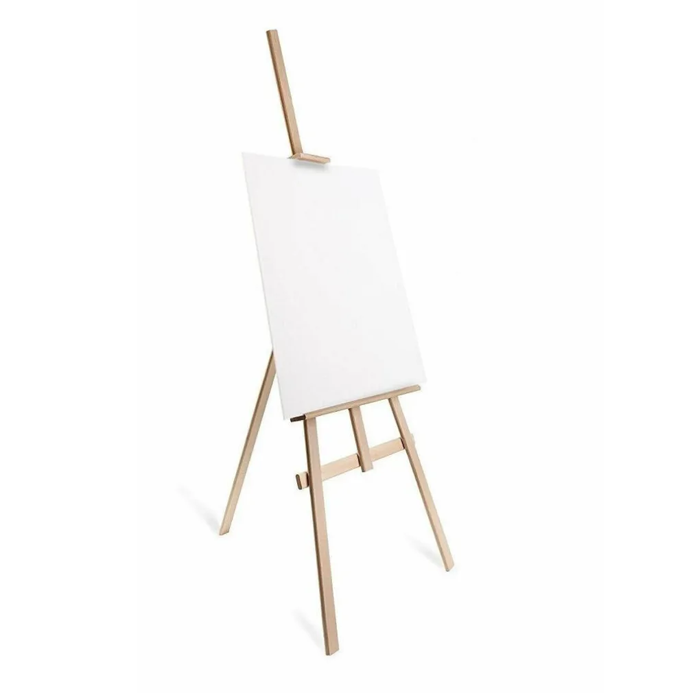 CAVALLETTO PITTORICO IN LEGNO INCLINABILE 145 CM PITTURA ESPOSIZIONE TELE QUADRI