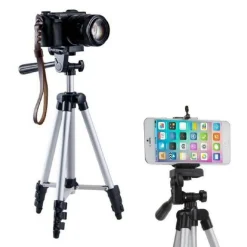 CAVALLETTO UNIVERSALE FOTOCAMERA TREPPIEDI TRIPODE SUPPORTO ALLUMINIO SMARTPHONE