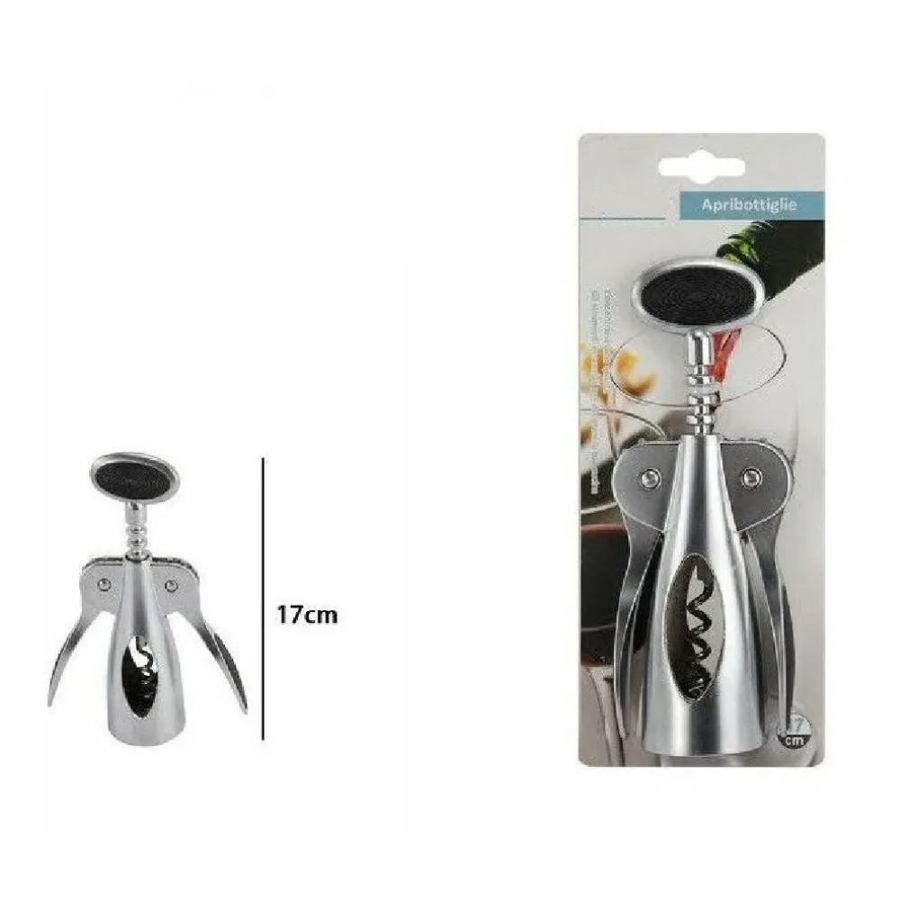 CAVATAPPI APRIBOTTIGLIE PROFESSIONALE ACCIAIO INOX PROFESSIONALE VINO 66256