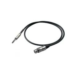 CAVO 10 METRI AUDIO PER MICROFONO CASSE FEMMINA XLR CONNESSIONE SPINA JACK 1.5