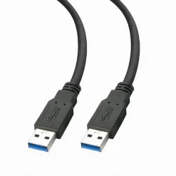 CAVO 3 MT USB 3.0 TIPO MASCHIO CABLE PER PC TRASMISSIONE DATI MAXTECH USB3.0-3M