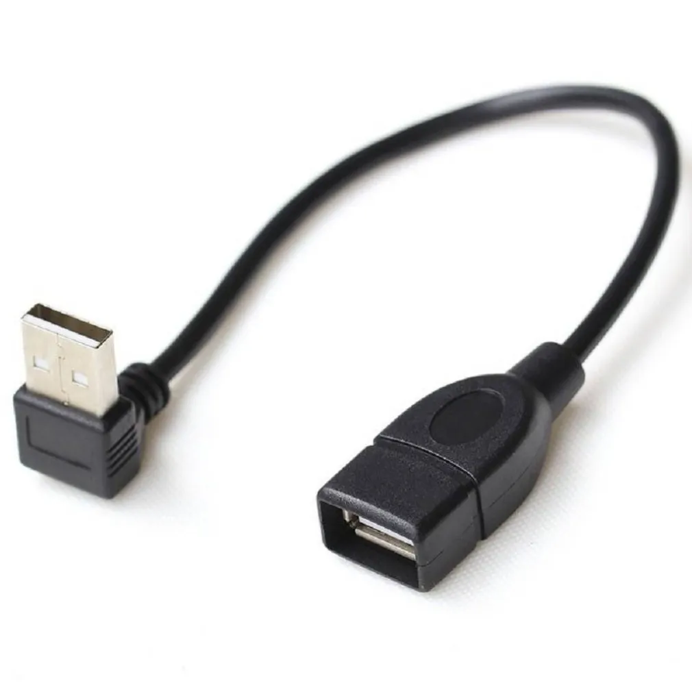 CAVO ADATTATORE ANGOLARE USB 3.0 MASCHIO FEMMINA ANGOLATO 90° MINI PROLUNGA U325S