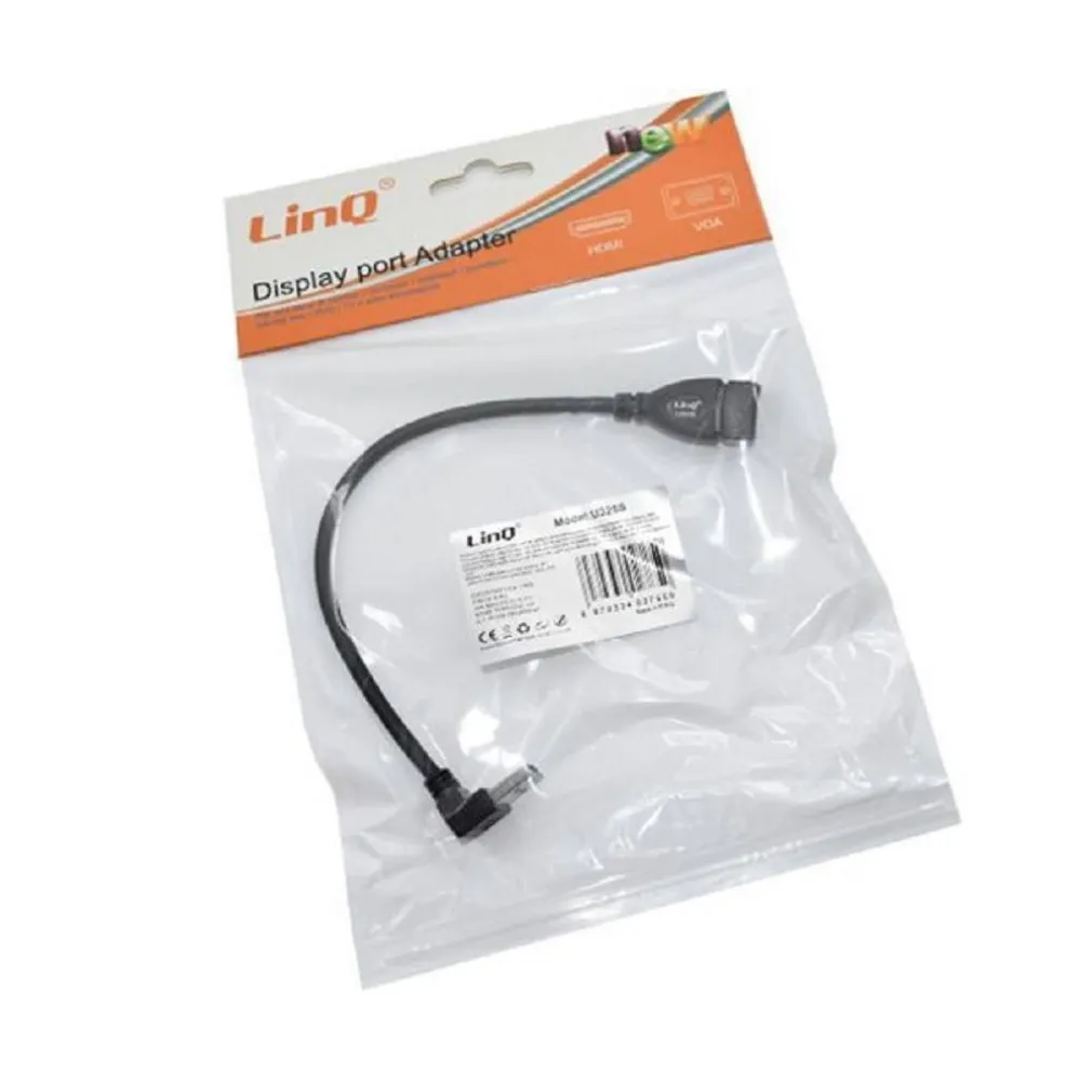 CAVO ADATTATORE ANGOLARE USB 3.0 MASCHIO FEMMINA ANGOLATO 90° MINI PROLUNGA U325S