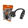 CAVO ADATTATORE AUDIO DA XLR FEMMINA A RJ45 FEMMINA 15CM CONNETTORE RETE KL-9235