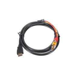 CAVO ADATTATORE CONVERTITORE HDMI MASCHIO A 3 RCA AUDIO VIDEO AV 1080P HDTV 1,5M