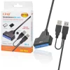CAVO ADATTATORE DA USB 2.0 A SATA SSD 2,5" PER HARD DISK VELOCITÀ 480MBPS TPC595