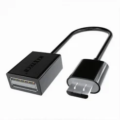 CAVO ADATTATORE MICRO USB / USB PER CELLULARE OTG / 5PIN 8CM MAXTECH OTG-M02
