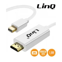 CAVO ADATTATORE MINI DISPLAYPORT MASCHIO A HDMI MASCHIO 1.8MT FULL HD 1080 MDH-18B