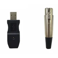 CAVO ADATTATORE PER CHITARRA DA XLR A USB MASCHIO PER PC COMPUTER 3 METRI KL3625