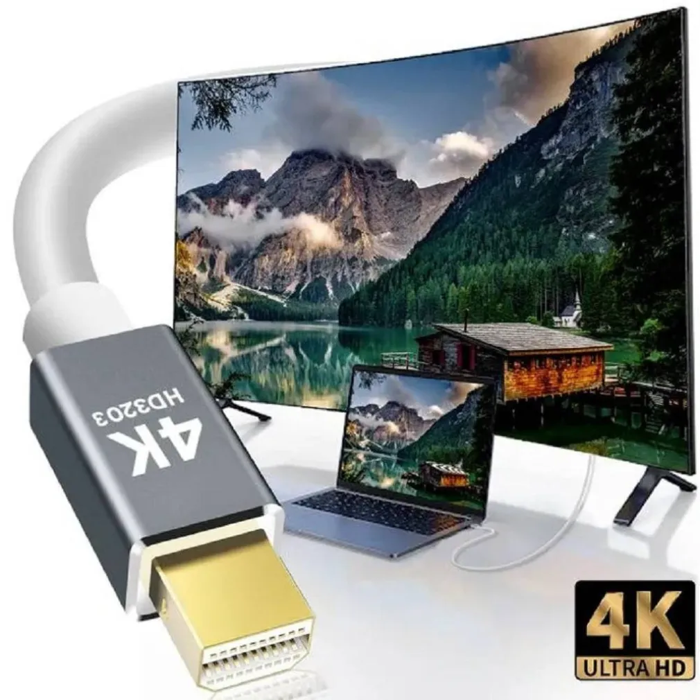 CAVO ADATTATORE VIDEO DA MINI DISPLAYPORT A MINI DISPLAYPORT 4K 1.8 MT HD3203