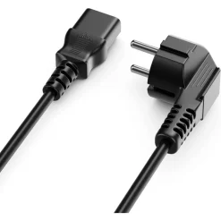 CAVO ALIMENTAZIONE TRIPOLARE SERIE A C13 SCHUKO SPINA PC F-AL01-A 1.5 MT 250VOLT