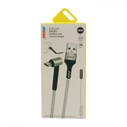 CAVO ANGOLARE 90° MICRO USB A USB 2.0 TRASFERIMENTO DATI RICARICA 1,2 MT Q-A152