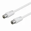 CAVO ANTENNA COAX 3MT IEC MASCHIO-IEC FEMMINA TELEVISORE HDTV PROLUNGA CAV-AT3.0M