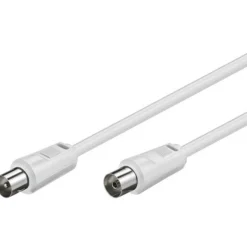 CAVO ANTENNA PER COLLEGAMENTO TV COASSIALE 75 OHM MASCHIO/FEMMINA 5 METRI
