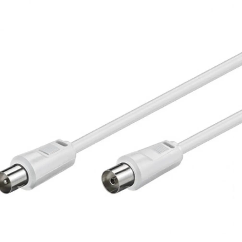CAVO ANTENNA PER COLLEGAMENTO TV COASSIALE 75 OHM MASCHIO/FEMMINA 5 METRI