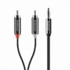 CAVO AUDIO DA AUX 3,5 MM A 2X RCA MASCHIO STEREO ADATTATORE 5MT 4D SOUND AUX-R03