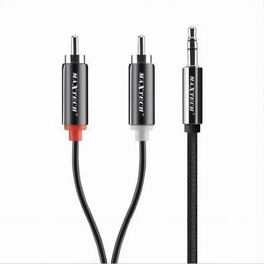 CAVO AUDIO DA AUX 3,5MM A 2XRCA MASCHIO STEREO ADATTATORE 1.5MT 4D SOUND AUX-R01