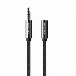 CAVO AUDIO JACK AUX 3,5 MM DA MASCHIO A FEMMINA AM/AF 1.8 MT PROLUNGA AUX3-MF02