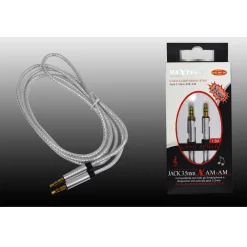CAVO AUDIO JACK 3,5MM AM/AM 1,5MT PROLUNGA AUX PER SMARTPHONE MAXTECH AUX2-MM1.5M