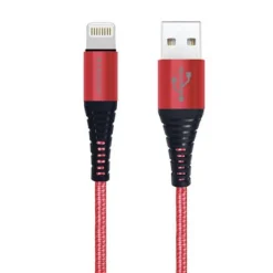 CAVO CARICATORE LIGHTNING USB 1 MT RICARICA TRASFERIMENTO DATI 3A IPHONE F-IP034