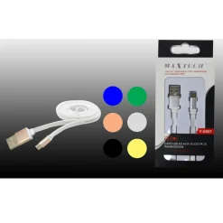 CAVO CAVETTO PER SAMSUNG GALAXY MICRO USB CARICA DATI CARICATORE MAXTECH F-S007