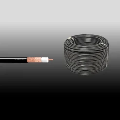 CAVO COASSIALE RAME-RAME ANTENNA TV TELECAMERE 200 METRI MAXTECH CCTV-C200M