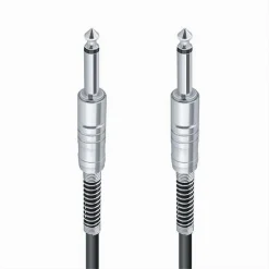 CAVO COLLEGAMENTO 2 JACK 6.5 MM MONO 1.8 MT CAVO MICROFONO AUDIO STEREO JJACK-01