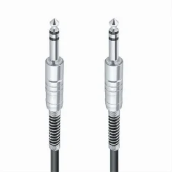 CAVO COLLEGAMENTO 2 JACK DA 6.5 MM 3 MT CAVETTO MICROFONO AUDIO STEREO JJACK-07