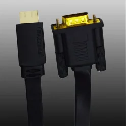 CAVO DA HDMI-VGA 10MT ADATTATORE MONITOR PC RISOLUZIONE 1080P MAXTECH HDMI-VA10M