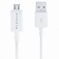 CAVO DATI MICRO USB PER SMARTPHONE CAVETTO DATI RICARICA 1.5MT MAXTECH F-S022