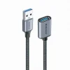 CAVO DATI PROLUNGA USB3.0 MASCHIO A FEMMINA DA 5 GBPS 3 MT STAMPANTE PC U3MF-03