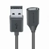 CAVO DATI USB 2.0 MASCHIO A FEMMINA M/F PROLUNGA PC COMPUTER 5 MT USB2.0-MF5.0M