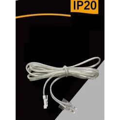 CAVO DI COLLEGAMENTO STRIP LED ALIMENTATORE PER SERIE QS 2MT IP20 S-12V-2025-120