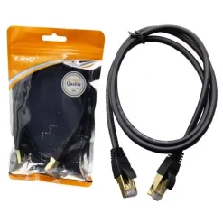 CAVO DI RETE PATCH ETHERNET CAT7E CON CONNETTORI RJ45 LUNGHEZZA 1 METRO IT-7010